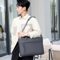 Maletín para Portátil 2026, Nuevo, de Alta Calidad, Impermeable, Moderno, Sencillo, Coreano, de Neopreno, Casual, Convertible, con Correa para Hombro