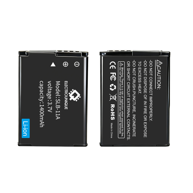 Professional Rechargeable Camera Battery SLB-11A Battery Solution Supplier