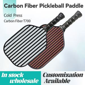 Raquette de pickleball en fibre de carbone T700, style offensif, peinture mate à grain, pour une forte friction sur la surface, contrôle de la balle, personnalisable, OEM - Product Image 6