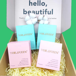 Assorbenti Igienici per l'Igiene Personale Femminile, Assorbenti in Cotone per il Ciclo Mestruale in Confezione Convenienza - Product Image 1