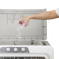 Refroidisseur d'air évaporatif portable industriel de 80 L à grande capacité pour entrepôts et ateliers - Prix de gros