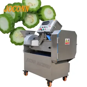 Industrial bulb vegetable bitter gourd slicing machine/potato chips cutting machine/auto small vegetable cube dicing machine