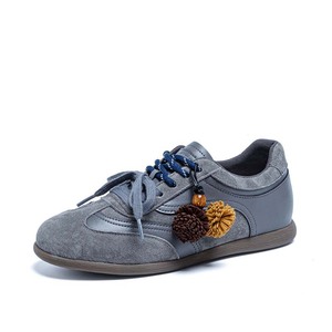 Zapatillas de Entrenamiento Retro Maillard Pinecone Furball para Mujer, Diseño Nuevo Primavera 2026, Suela Plana, Versátiles - Product Image 1