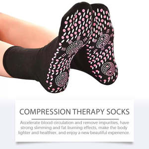 Chaussettes de sport Houkea Douces, chaudes et confortables, chaussettes de massage pour la peau pour soulager l'inconfort des pieds - Product Image 3