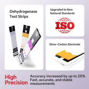 Analyseur de glycémie automatique trois-<span class=keywords><strong>en</strong></span>-un - Dispositif de surveillance de la glycémie pour diabétiques - Cholestérol total - Acide urique - Product Image 6