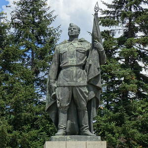 BLVE - Gran Estatua de Metal de Héroe Combatiente para Decoración de Plazas Exteriores, Escultura de Bronce de Guerrero de la Victoria, <span class=keywords><strong>Monumento</strong></span> Conmemorativo - Product Image 6