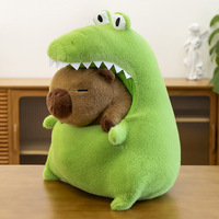 Jouets en peluche les plus vendus : Loutre marine, Capybara, Crocodile, Requin et Tortue – Animaux en peluche détachables, cadeau moelleux pour la Journée des enfants