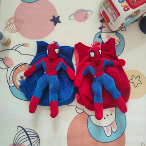 Vendita calda 30cm Marvel peluche zaino per bambini con giocattoli peluche <span class=keywords><strong>Spiderman</strong></span> borse da scuola - Product Image 2