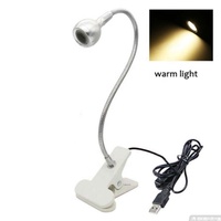 Lampe de nuit pour enfants 3W, lampe de bureau USB, ampoule de protection des yeux en PP/tissu non tissé, lampe de lecture à clipser, lampe de chevet, lampe d'intérieur
