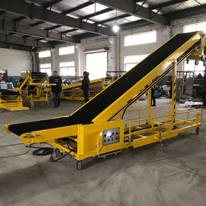 Karton çift bantlı konveyör özel teleskopik elektrikli kemer konveyör 50kg çanta kamyon konveyör yükleme makinesi - Product Image 2