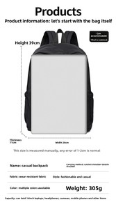 Mochila de Hombro de Gran Capacidad, Estilo Moderno <span class=keywords><strong>2026</strong></span>, para Portátil, Estudiantes Universitarios y de Secundaria - Product Image 2