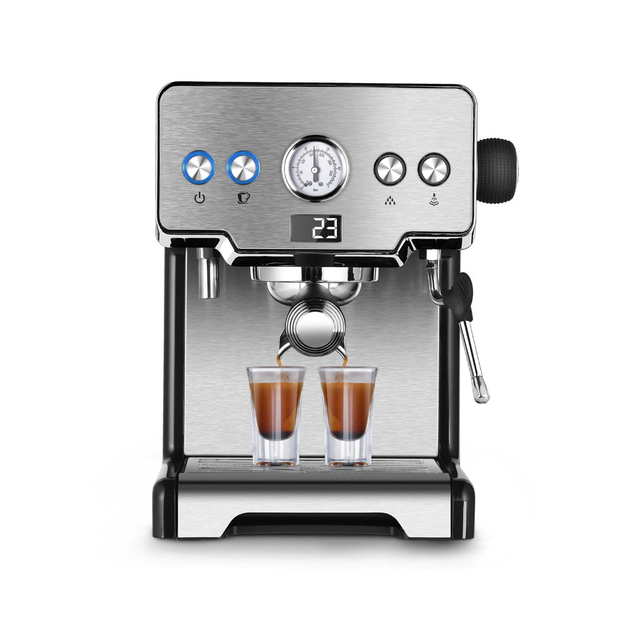 Hot Sale Italian Semi-automatic Pump Pressure Steam Milk Brewing Coffee Machine