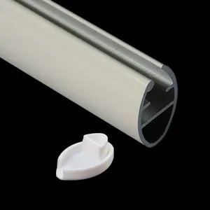 High Quality Roller Blinds Components Bottom Rail Plastic Roller Blinds End Cap