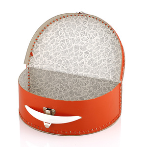 Personnalisé à <span class=keywords><strong>la</strong></span> main mini petit papier carton enfants valise décorative boîtes - Product Image 5