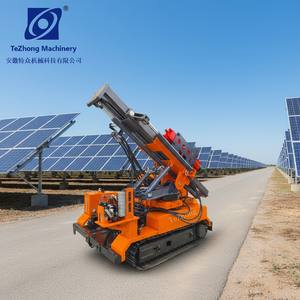 Le petit piqueur solaire peut gérer l'installation de pieux de 4,5 mètres de haut, de pieux en tôle d'acier et d'autres types de pieux - Product Image 5