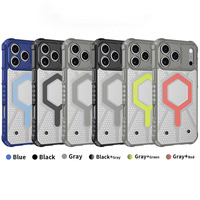 Étui de téléphone à chargement sans fil pour iPhone 18 Pro Max, coque de protection épaissie aux coins renforcés pour iPhone 18 17 16 15 Pro Max LZ076