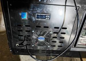 Vitrine réfrigérée personnalisée pour sushis, congélateur de comptoir à dégivrage automatique pour station de préparation alimentaire - Product Image 4