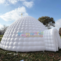 Tente géante gonflable pour fêtes en plein air, dôme igloo gonflable à vendre