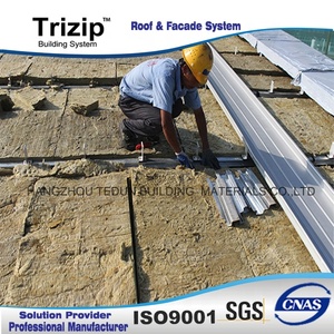 Sistema di <span class=keywords><strong>Copertura</strong></span> Metallica a Giunzione Verticale, Pannello per Tetti e Rivestimenti in Acciaio Colorato Al-Mg-Mn - Product Image 2