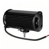 Barre lumineuse de travail LED à quatre rangées de 6,3 pouces, 144 W, étanche IP67, 12-48 V, 4800 lumens, lampe de conduite auxiliaire pour 4x4, voiture tout-terrain, camion