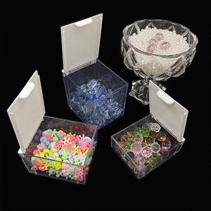 Usine en gros boîte de <span class=keywords><strong>rangement</strong></span> en plastique Transparent créatif bricolage artisanat à la main outils de <span class=keywords><strong>tri</strong></span> pour <span class=keywords><strong>Lego</strong></span> bijoux organisateur de bureau - Product Image 1