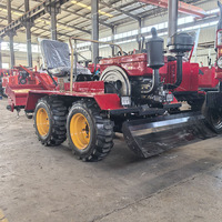 Cultivadora Rotativa de 25-35 hp, Cultivadora Rotativa con Transmisión de Cadena, Tractor Oruga con Certificación CE