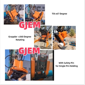 GJEM Enganche Rápido Hidráulico Inclinable de 8-12 Toneladas con Rotación de 360 Grados, 1 Año de Garantía, Diámetro de Pasador Personalizable para Excavadora Bauma - Product Image 2