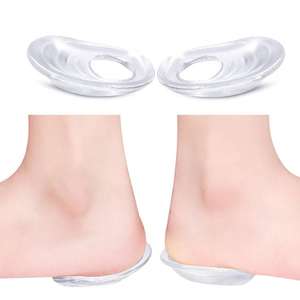 Plantillas Ortopédicas con Amortiguación de Gel <span class=keywords><strong>para</strong></span> Aliviar el Dolor de Espolón Óseo, Corrector de Piernas en X y Piernas en O, Almohadilla de Talón - Product Image 3