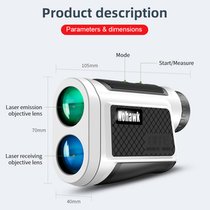 Télémètre <span class=keywords><strong>laser</strong></span> à main extérieur télémètre de golf de haute précision <span class=keywords><strong>1000m</strong></span> télémètre de golf qui peut être personnalisé - Product Image 2