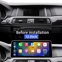 Écran multimédia de 10,25 pouces avec système d'exploitation LINUX pour BMW Série 5 F10 F11 F12, CarPlay sans fil, Android AUTO, autoradio DVD, lecteur stéréo
