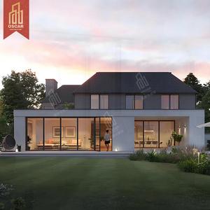 Porte pliante moderne élégante en aluminium éclairage LED lucarne insonorisée <span class=keywords><strong>trappe</strong></span> de fenêtre peu encombrante pour salle de bain Villa Patio Cour - Product Image 2