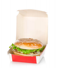 Boîtes à hamburger imprimées avec des <span class=keywords><strong>faits</strong></span> amusants-Engager les clients - Product Image 6