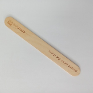 100 pz scatola di bastoncini di gelato <span class=keywords><strong>sanitari</strong></span> in legno stampati con il Logo del marchio utilizzato per la produzione di ghiaccioli - Product Image 6