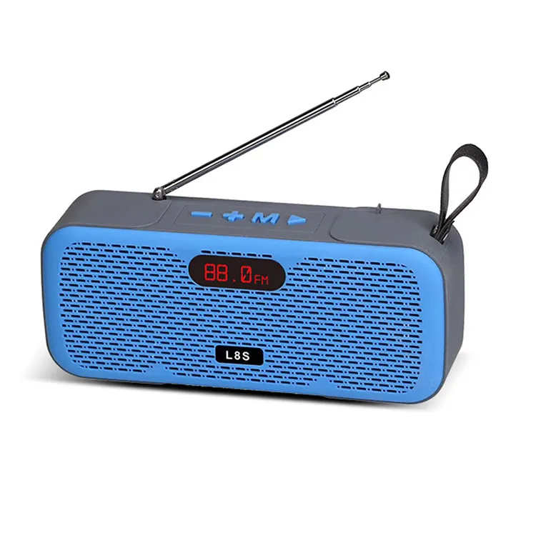 Lecteur de musique portable bon marché avec mini haut-parleur bluetooth avec radio fm haut-parleurs stéréo bluetooth pour boîte à son domestique