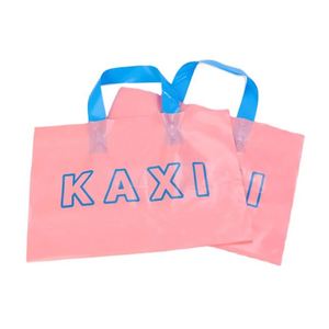 Bolsas de Plástico con Asas Troqueladas al por Mayor con Impresión de Logotipo, Bolsas de Plástico para Compras, Bolsas de Plástico LDPE para Compras - Product Image 3