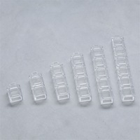 Base transparente pour jouet clicker DIY, jouet anti-stress personnalisable, kit de base pour jouet clicker DIY