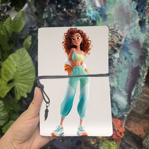 1 pieza de cuaderno A6 hermoso Retro, compañero de estudio de uso múltiple <span class=keywords><strong>para</strong></span> <span class=keywords><strong>leer</strong></span> notas, tareas universitarias, guías de revisión con Wi - Product Image 2