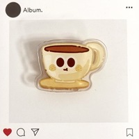 Clip para fotos de la serie de dibujos animados Bread Pp, acrílico con impresión UV, translúcido, creativo y divertido, clip para notas, clip para libros, carpeta de papelería