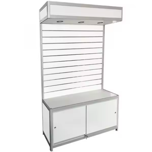 Vitrina de Exhibición de Vidrio de 72 Pulgadas de Alto con Marco de Aluminio Ligero, Vitrina de Vidrio para Tienda de Cigarrillos, Vitrinas de Exhibición - Product Image 6