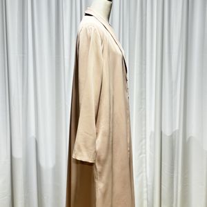 عباية كلاسيكية 2024 للعيد بتصميم خاص مطرزة بالخرز اللوزي، فستان صيفي طويل وخفيف للبنات المسلمات + معطف، عباية عربية - Product Image 6