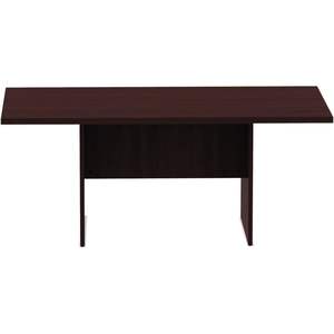 Table de conférence rectangulaire en acajou série Alera Valencia 70,88 l x 41,38 p x 29,5 h, mobilier de bureau réglable pour hôtels - Product Image 2