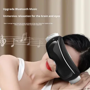 Masajeador Inteligente Eléctrico para el Cuidado de los Ojos, Masajeador Vibratorio con Calor y Música para Aliviar el Estrés - Product Image 2