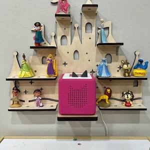 Toniebox château étagère écologique contreplaqué enfants pépinière meubles magnétique Tonie figurines présentoir <span class=keywords><strong>cadeau</strong></span> pour <span class=keywords><strong>filleul</strong></span> comprend - Product Image 6