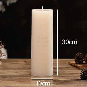 Offre Spéciale luxe anniversaire mariage hôtel taille différente européen grand ivoire blanc pilier bougies <span class=keywords><strong>bougie</strong></span> <span class=keywords><strong>cylindrique</strong></span> - Product Image 6