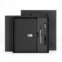 Articles cadeaux d'affaires promotionnels, carnet A5 en cuir, ensemble de journal, agenda de bureau personnalisé, ensemble de cadeaux d'entreprise avec stylo