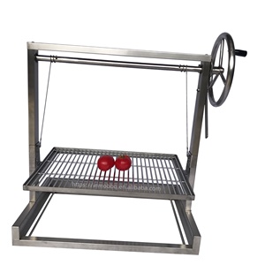 Parrilla <span class=keywords><strong>de</strong></span> acero inoxidable <span class=keywords><strong>de</strong></span> 67,5 CM con brida para mampostería, parrilla <span class=keywords><strong>de</strong></span> Santa María integrada - Product Image 6