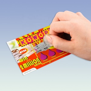 Boletos de Lotería Personalizados, Impresión a Doble Cara, Tarjetas Rasca y Gana, Boleto de Lotería Rasca y Gana - Product Image 2