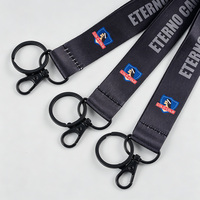 Lanyard pas cher Porte-clé Collier Polyester Sangle Imprimé pour Sublimation Lanyards Personnalisés Avec Logo Personnalisé