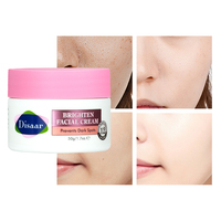 Nouvelle Crème Visage Éclaircissante à la Niacinamide, Extrait Végétal, Soin Anti-Taches Sombres, Vitamine E Nourrissante, Meilleure Crème pour Teint Clair