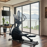 Elliptique magnétique à résistance réglable pour usage commercial en salle de sport